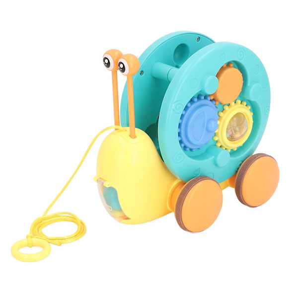 Crawling Snail Interactive Toy with Sound and Lights for Babies to Improve Coordination