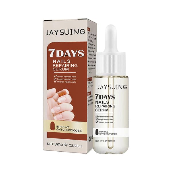 20ML 7 dagar nagelreparationsserum Professionell nagelförstärkande behandlingsvätska 2PCS