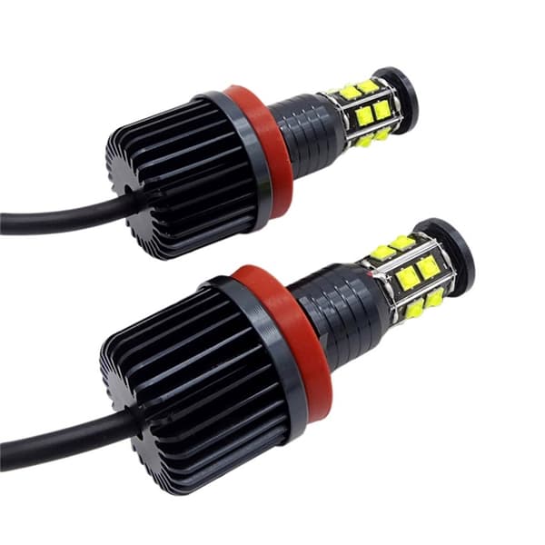 H8 LED Angel Eyes Forlygteopgradering 120W Direkte Pasform til E90 E92 E60 E70