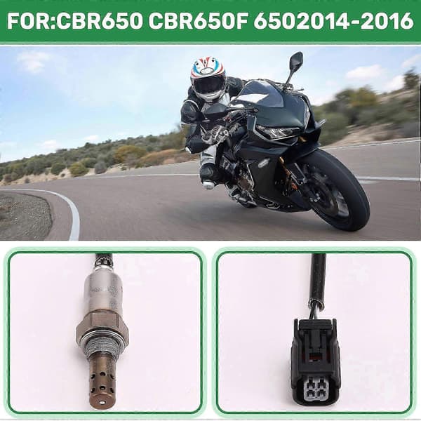 O2 iltsensor udstødningsiltsensor til HONDA CBR650 CBR 650F 650 As Shown