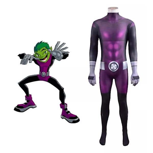 Teen Titans Anime Cosplay-kostyme. Adult female XS