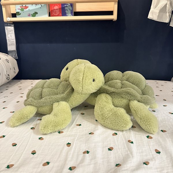 Tully Sköldpaddsdocka Jellycat Dockor Plyschleksak Söt Docka Online Kändis Semesterpresent