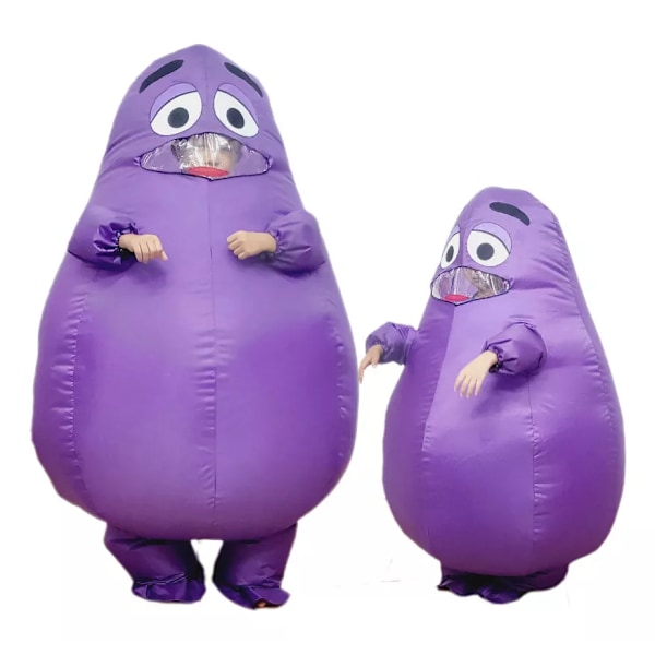 Barnas bursdag Grimace Gameboy voksen dukke PURPLE Height 100-155cm