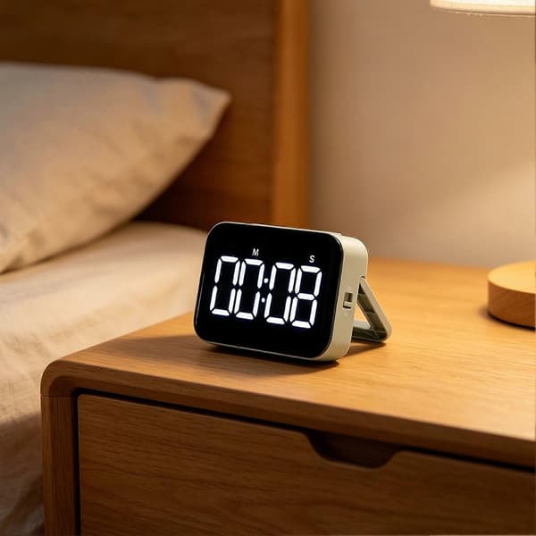 Justerbar Studietimer – Klart Display & Langtidsholdbart Batteri – til Tidsstyring Green