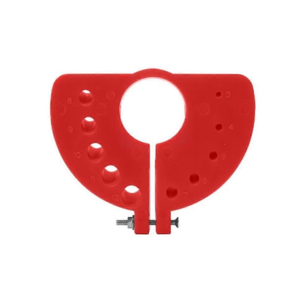 Borekrone sliper-sliping vedlegg, vinkelsliper borekrone sliper Red