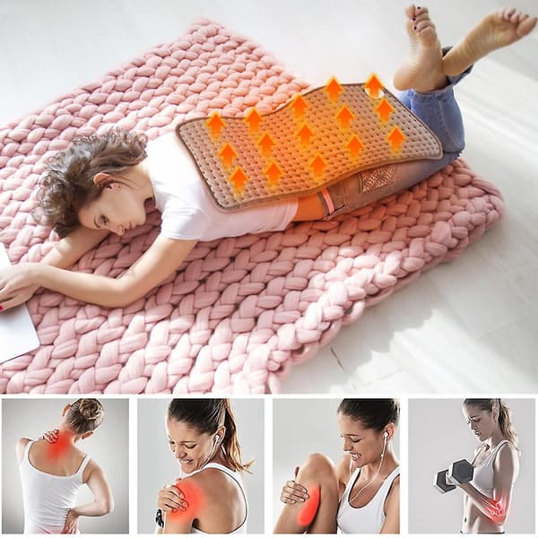 Electric Heating Blanket Double-Sided Heating for Work, Study, and Keeping Warm