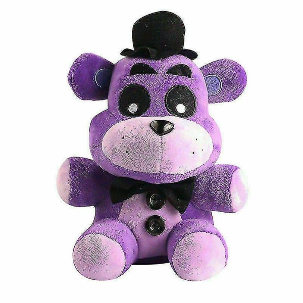 Nights At Freddys Purple Shadow and Gold Bear Pehmo-nukkelelu-1a purple