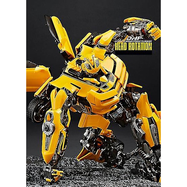 Transformers 28cm Robot Autobots Actionfigurer Leksaker Bumblebee Med Vapen Fordon Transform