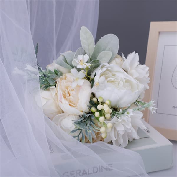 Artificial Flower Bouquet Artificial Silk Flowers Decorative Material