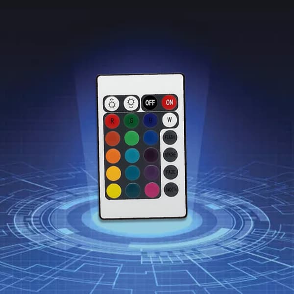 DC12V Home LED Strip Light Control IR RGB LED Strip Remote Control with 24 Keys