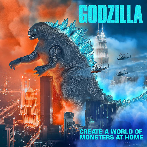 2021 Godzilla Action Figur 12" Head to Tail Action Figur Leksaker för pojkar och