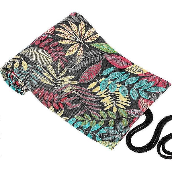 Lærred Blyant Roll Up Organizer Til Kunstforsyninger