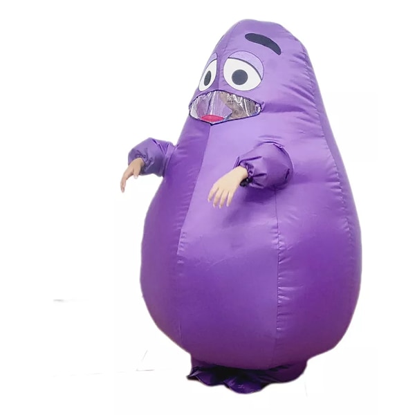 Barnas bursdag Grimace Gameboy voksen dukke PURPLE Height 155-195cm
