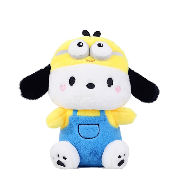 Online celebrity turned into Pochacco plush toy doll queen doll for holiday gift doll.