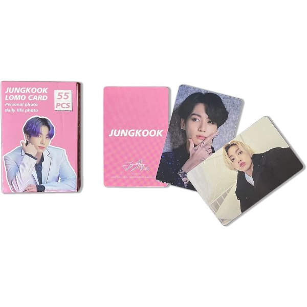 Bangtan Boys Jungkook Photocards 55 kpl Solo Merchandise Fan Lomo Cards Pack