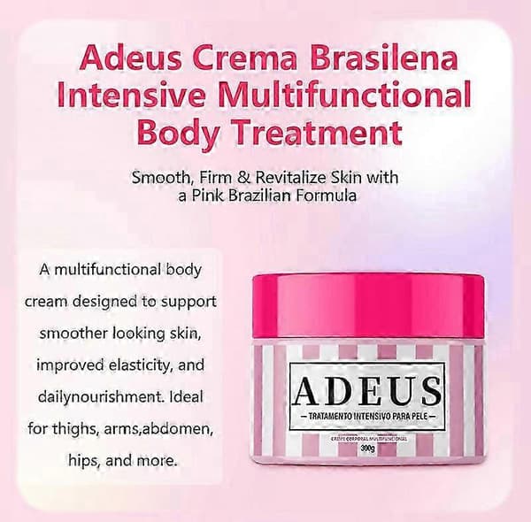 1-3x ADEUS Multifunktionel Opvarmende Kropscreme 1pc