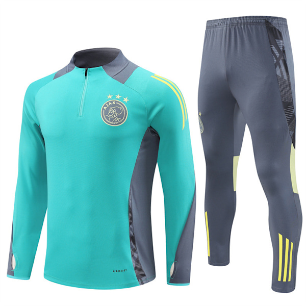 2425 Paris Real Madrid Arsenal NM United Ajax Frankrike England Brasilien Spanien halv-dragkedja fotbollsuniform 10 M