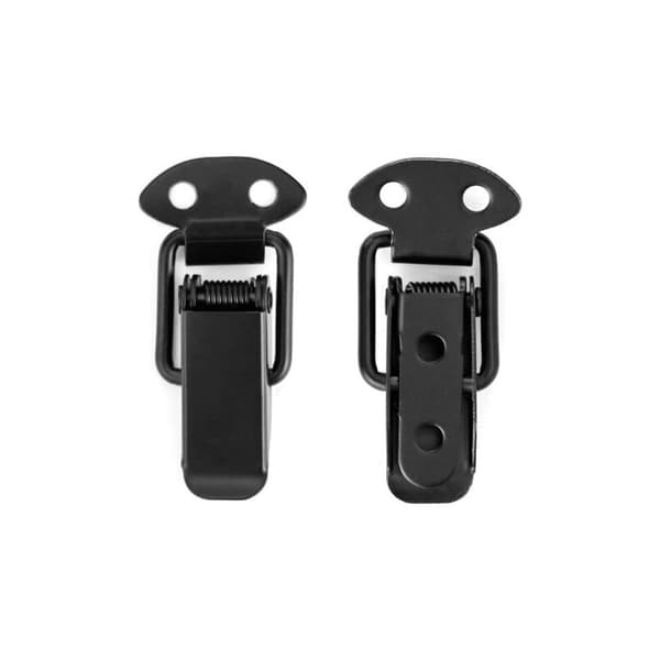 10 Pieces Stainless Steel Spring Latch, Lever Closure, Toggle Latch, Lock, for Toolbox, Storage Box, Drawer, Chest