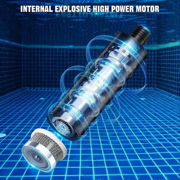 Portable Cordless Submersible Pump for Ryobi 18V 20V Lithium Battery, Multifunctional Water Transfer Pump