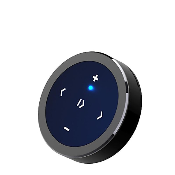 Mobiilipuhelimen Bluetooth-ohjain polkupyörään, moottoripyörään, sähköautoon, auton ohjauspyörään, mobiilipuhelimen musiikki Bluetooth-kaukosäädin (musta)