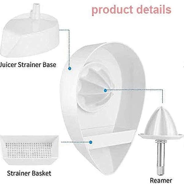 Juicer tilbehør til Kitchenaid Citrus Juicer Citron Stand Mixer Tilbehør Citronpresser Citrus