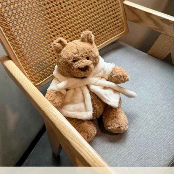 Jellycat Kosedyr Bartholomew Bear Badekåpe, TH
