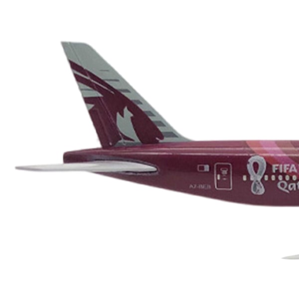 Alloy Diecast Plane Model Fly Model Alloy Qatar 777 Passenger Fq