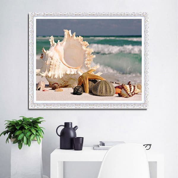 (30x40cm) 5D Diamantmålning Full Drill By Number Kit Broderi