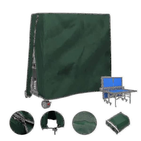 Vedenpitävä ja pölytiivis ulkokäyttöön tarkoitettu pingispöytä 165x70x185cm - Harmaa Aespa