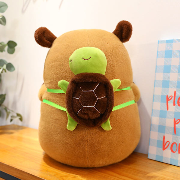 Ny ryggsäcksplyschad capybara-leksak semesterdocka online kändis capybara (bebis)