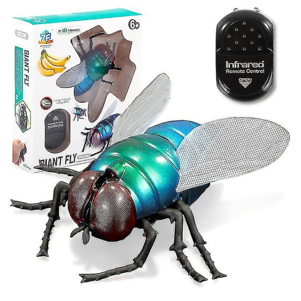 Fjernbetjening Dyre Insekt Legetøj Infrarød Elektrisk Simulering Fly Bee Rc Prank Animals