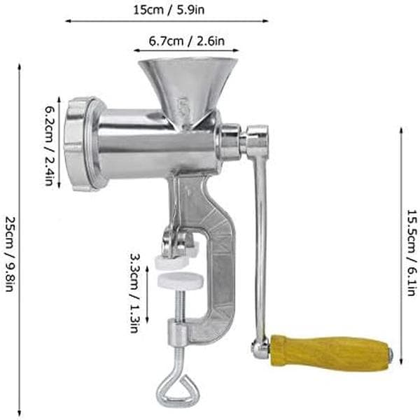 Foodprocessor, kødhakker, hakker, pølsehorn