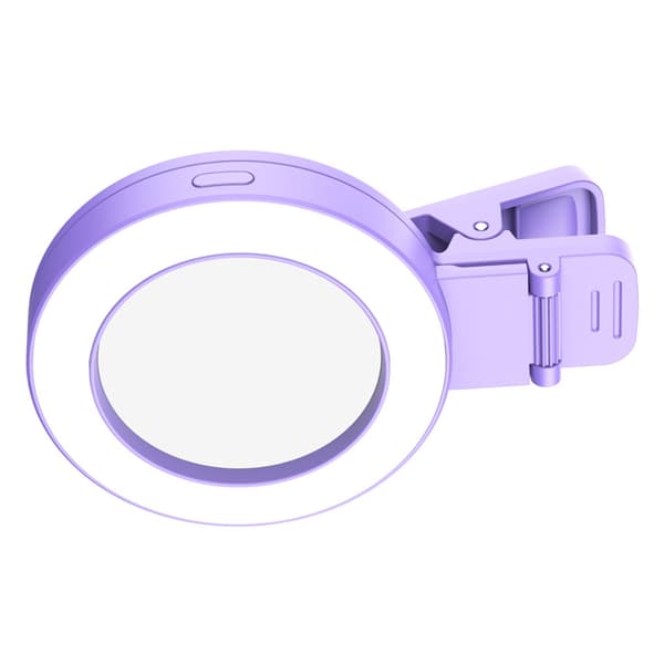 Opgraderinger Selfie Ring Light Clip On Selfie LED-lys LED Selfie-lamper til telefon