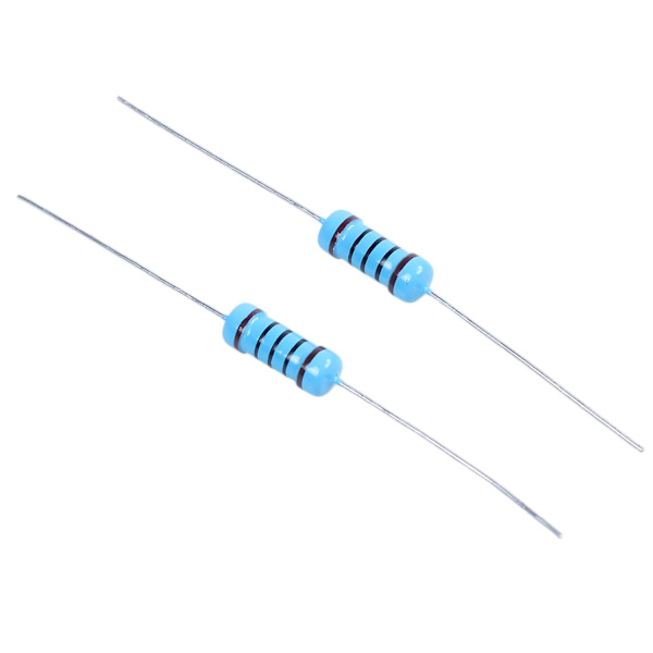 10 Pc Resistor 100 Ohm 1 W Fast Film, Metalloxid Blå