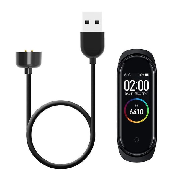 Magnetladdare för Xiaomi Mi Band 5 6 7 USB laddarkabel för Miband 5 6 Ren kopparkärna Power Smart Watch laddare