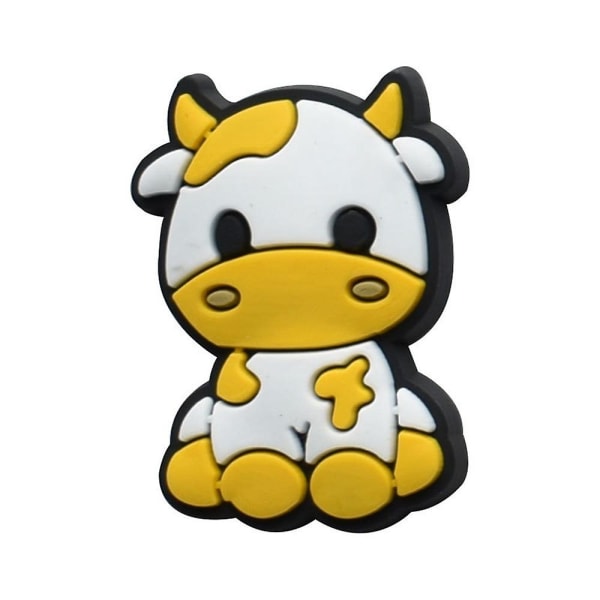 30 st Cow Series Skor Berlocker För Crocs Clog Sandaler Dekoration Tillbehör Presenter
