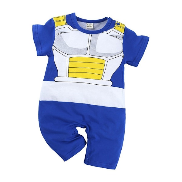 Anime Vegeta Akatsuki Baby Jumpsuit Pustende Nyfødtklær Klatreklær Spedbarn Cosplay Sommer ED0501 size 59