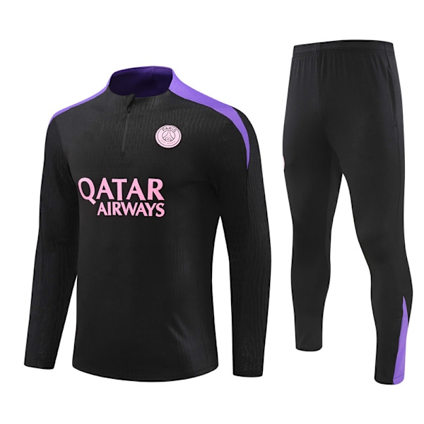 2425 Paris Real Madrid Arsenal NM United Ajax Frankrig England Brasilien Spanien halv-pull fodbolduniform 24 XL