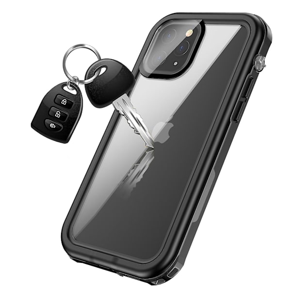 För iPhone 12 mini/13 mini 5,4 tum IP68 vattentätt case Stötsäkert skyddande cover