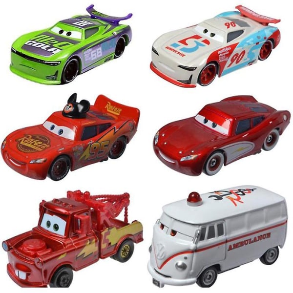 Uusi Disney Pixar Cars 3 Lightning McQueen Diecast Metal A14