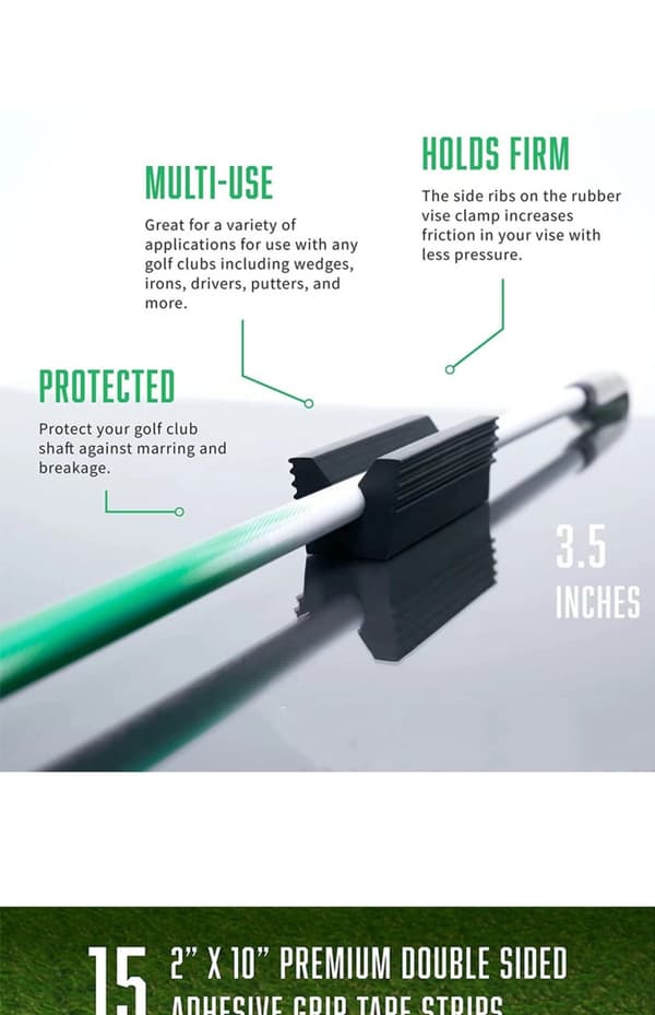 Golf Grip 1 Set with Grip Removal Blade Portable Comfortable Handle