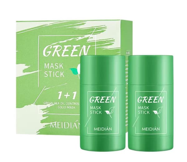 Green Tea Mask Stick - Remove Blackheads with Green Tea Extract - 2pcs