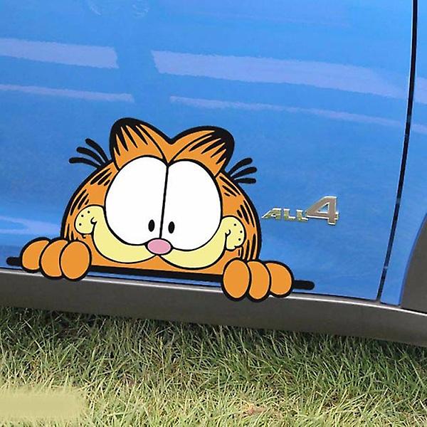 Garfield kikker bildekor klistremerke 2 stk