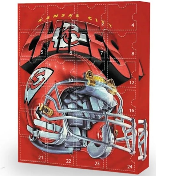Kansas City Chiefs Julkalender Julklapp Blind Box