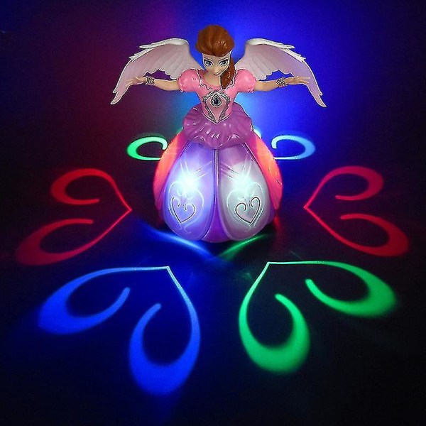 Dansende og syngende pigedukke med blinkende lys &amp; Musik Toy_tmall