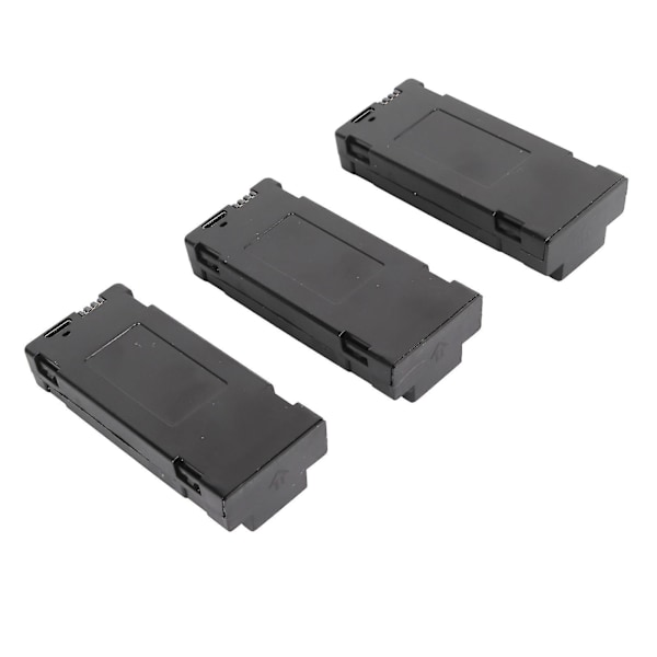 3 stk. Drone Batteri 2600mah 3.7v Genopladeligt Quadcopter Drone Lithium Batteri Til E88 Til Børsteløs Passer Til S13 S1 App8gps 2600mAh