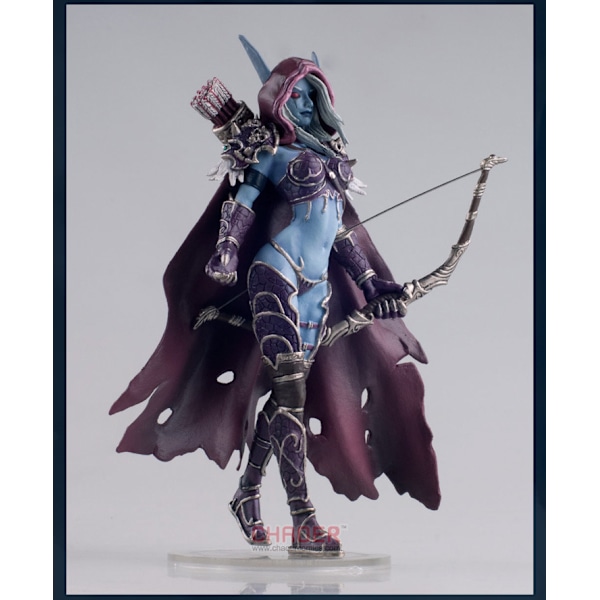 World of Warcraft 7 tuuman Sylvanas Kuolematon Kuningatar Windrunner -käsimalli