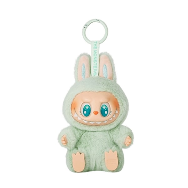Labubu Heart-beating Macaroon Vinyl Face Sit Party Andra Generationen Blind Box grieved