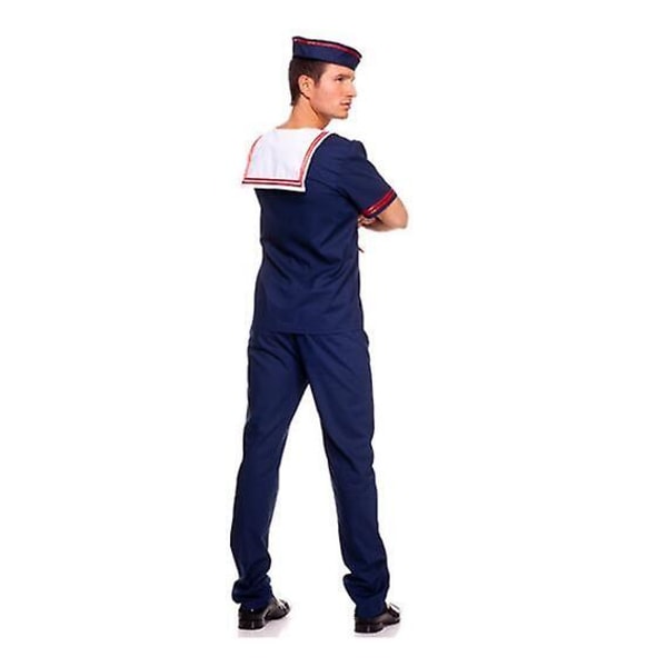 Merimiehen sotilas merimiehen univormu miesten puku L