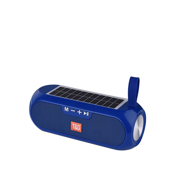 Solcellsladdad trådlös Bluetooth-högtalare utomhus bärbar kort TWS antitetisk koppling utrikeshandel Bluetooth-stereo.